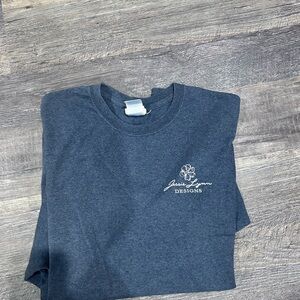 A Girl Thing Heather Blue Short Sleeve Tee